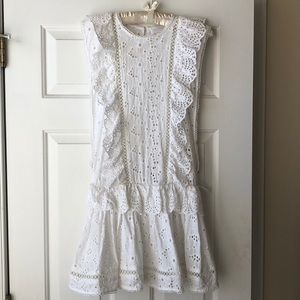 Zimmerman Hyper Eyelet Flip Dress/Cover Up Size 0